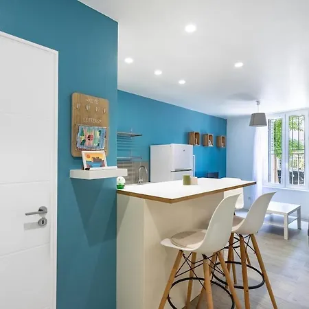 Apartmán La Cle Mourillon, Terrasse, Wifi A